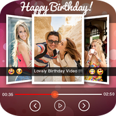 Birthday Slideshow with Music icon