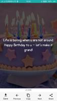1 Schermata Birthday Wishes