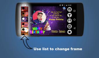 English Birthday Wishes Frames screenshot 1