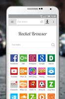 Rocket Browser HD plakat