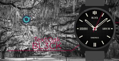 TextOak Watch Face Affiche