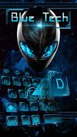 Alien UFO CM Keyboard Theme Affiche