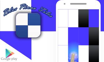 Blue Piano Tiles 2017 Plakat