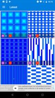 Blue Wallpaper Pattern captura de pantalla 1