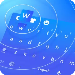 download Blue Wave Keyboard Theme APK