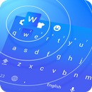 Blue Wave Keyboard Theme APK