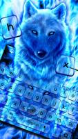Ice Wolf Keyboard 海报