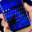Blue Zebra HD Wallpaper Yellow Font Keypad