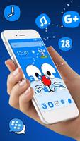 Blue Cat Wallpaper syot layar 1