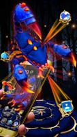 3D Blue Egyptian Scorpion Theme Screenshot 2