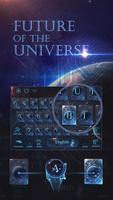 Future Technology Keyboard Theme captura de pantalla 1