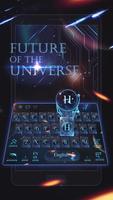 Future Technology Keyboard Theme ảnh chụp màn hình 2