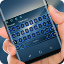 Blue Galaxy Keyboard APK