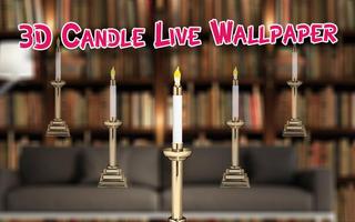 3D Candle Live Wallpaper - Magic Candle Wallpaper capture d'écran 3