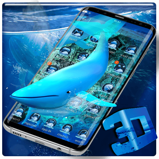 3D Blue Whale Simulator Theme