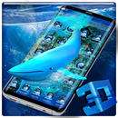 Thème 3D Blue Whale Simulator APK