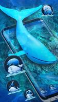 Thème 3D Blue Whale Simulator Affiche
