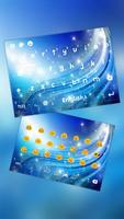 Blue Keyboard poster