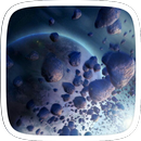 Blue 3D Space Theme APK
