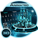 3D Space Galaxy Theme&Emoji Keyboard APK