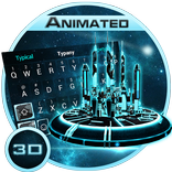 3D Space Galaxy Theme&Emoji Keyboard