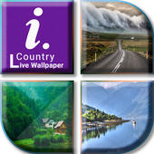 Best Country live wallpaper ícone