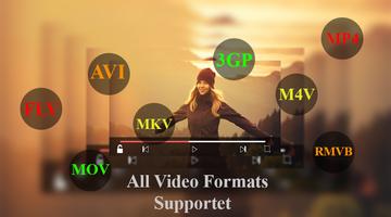 XX HD Video Player 2018 - All Format Video Player imagem de tela 1