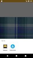 Blue Plaid and Stripes HD FREE Wallpaper screenshot 1