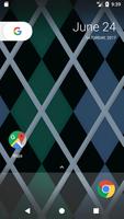 برنامه‌نما Blue Plaid and Stripes HD FREE Wallpaper عکس از صفحه