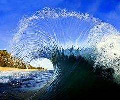 Ocean Wave Wallpaper poster