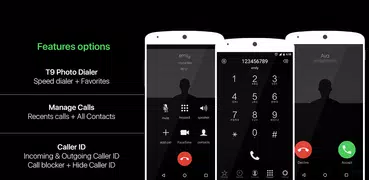 Black Caller Screen Dialer