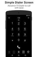 Black Caller Screen Dialer ポスター