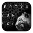 Black Cheetah Theme&Emoji Keyboard
