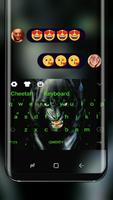 Black Cheetah Keyboard plakat