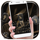 gold silk black keyboard golden grace royal APK