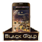 Black Gold Rich Theme icône