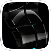 Black Glassy Window icon