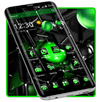 Black Green 3D Theme APK