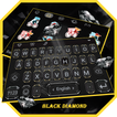 Black Diamond Theme&Emoji Keyboard