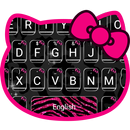 Black Diamond Kitty Theme&Emoji Keyboard APK