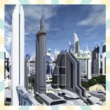 Future city map for MCPE icon