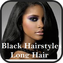 Black Hairstyle with Long Hair APK