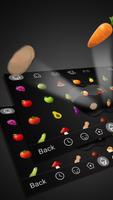 Black Apple Keyboard Theme capture d'écran 2