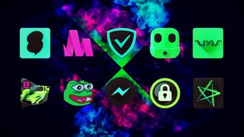 Black Light Icon Pack Plakat