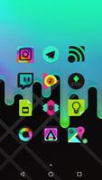 برنامه‌نما Black Light Icon Pack عکس از صفحه