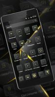 Black Luxury Theme for Huawei اسکرین شاٹ 1