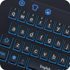 Tema preto mecânico do teclado ícone