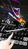 Black Sports Keyboard poster