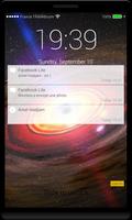 Black Hole Lock Screen Plakat