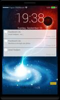 Black Hole Lock Screen Screenshot 1